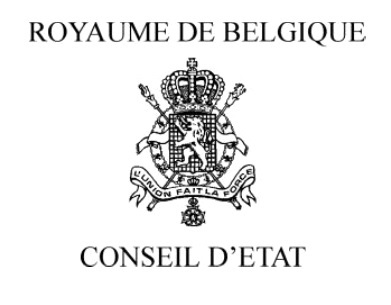 conseil d'état de Belgique